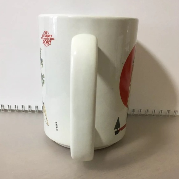 Saturday evening Post Sherwood Santa Christmas Mug - Picture 3 of 7
